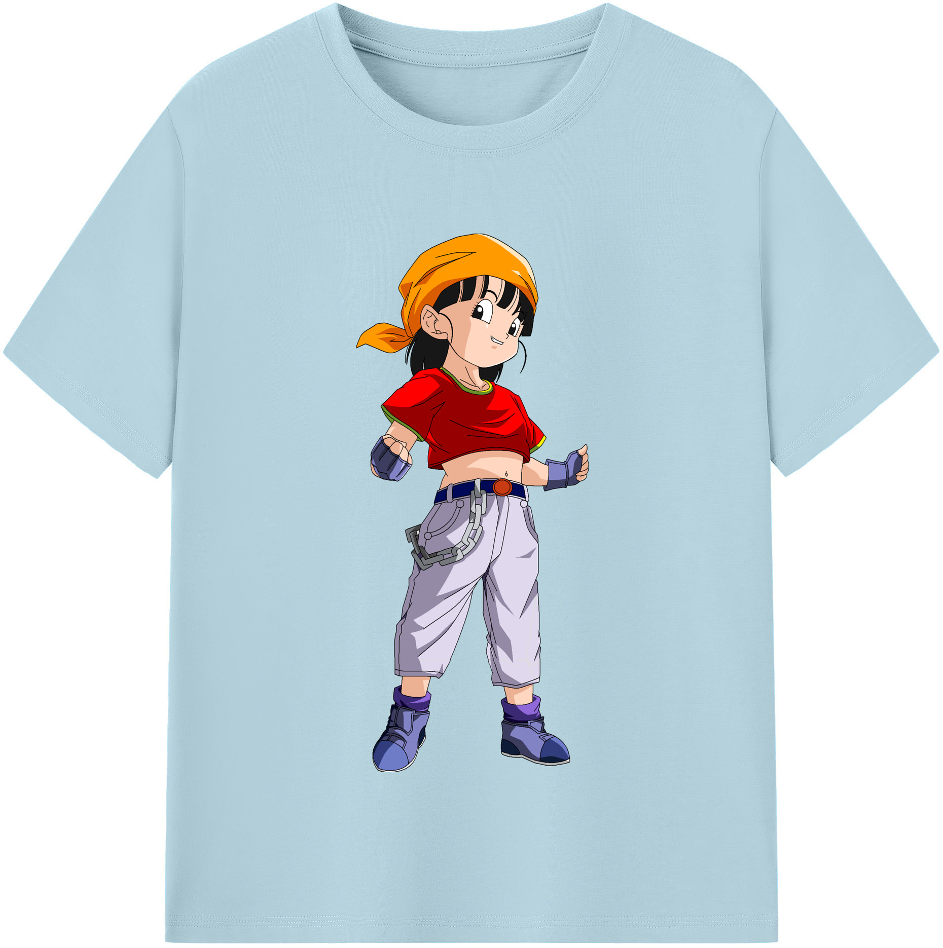 （画像用） ドラゴンボール パン DRAGON BALL Pan 綿100％半袖Tシャツ（フロントプリント）